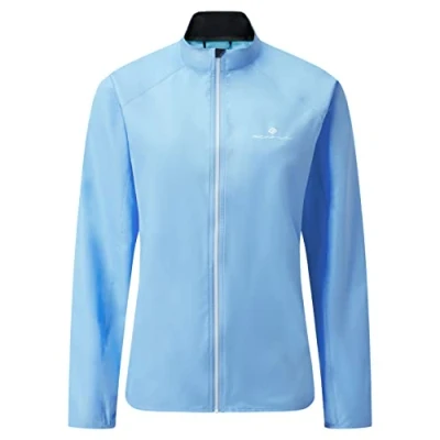 Image of Ronhill, Wmn&#039;s Core Jacket, Running, CrnflwrBlue/BrghtWhte, 14