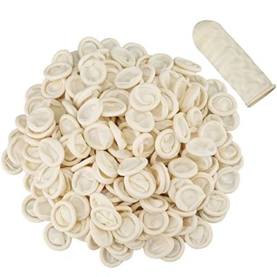 Image of G2PLUS Finger Cots 200 PCS Latex Anti Static Covers Tip Rubber Protect Keeping Dressing Dry and Clean