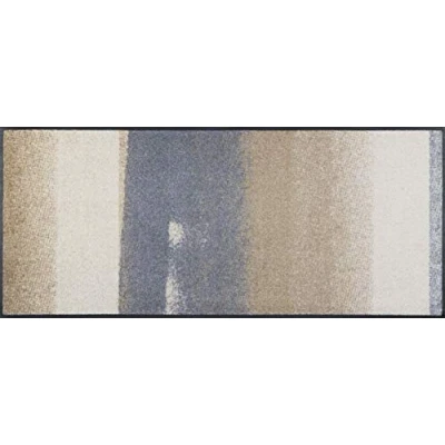Image of Wash+Dry Doormat, Polyamide Back: Nitrile Rubber, Beige, 60/140