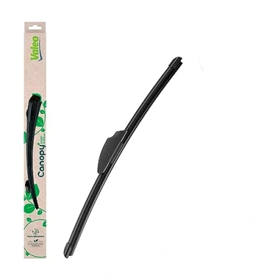 Image of VALEOCanopy Wiper CAN02 Flat Blade Made from Natural And Recycled Materials Front HOOK Length: 14 inches/350mm (Wiper 1) 583902