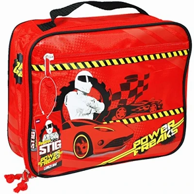 Image of Top Gear® The Stig Power Freaks Kids Children Lunch Bag BBC Gear TV Show Official Merchandise