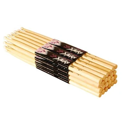 Image of On Stage MW7A Maple Drum Sticks (12 Pack) (Wood Tip, 12 Pak)