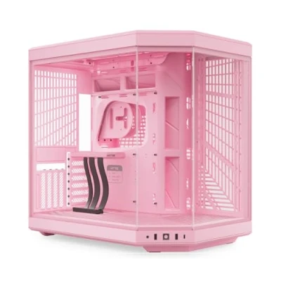 Image of HYTE Y70 E ATX Mid Tower PC Case Strawberry Milk, Pink