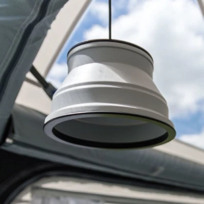 Image of Kampa Groove Collapsible Pendant 12 &amp; 240v Tent/Awning Hanging Light