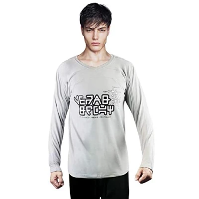 Image of costumebase Star Lord T Shirt Starlord Peter Quill GOTG 2 Gardian of The Galaxy klyn (M) Grey