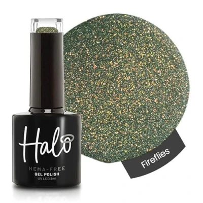 Image of Halo Gel Polish 8ml Fireflies. UV/LED Nail Polish, Long Lasting &amp; Easy To Apply. Soak Off Art Colours For Manicure Pedicure. Professional Home Use.