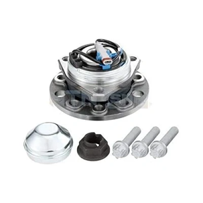 Image of 1603254, 2000045, 330396, 93178652 Wheel bearing kit SNR R153.48 with rubber mount, integrated magnetic sensor ring 137mm VAUXHALL: Insignia Mk1
