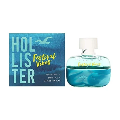 Image of Hollister Festival Vibes For Him Eau de Toilette, 100 ml