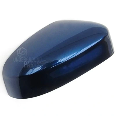 Image of Underground Parts Metallic Ink Blue Right Drivers Side Door Wing Mirror Cover Cap for Ford Focus mk2 mk3 and Mondeo mk4