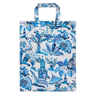Image of Ulster Weavers India Blue Medium PVC Bag