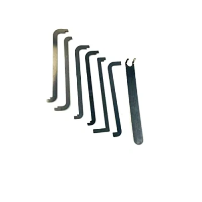 Image of TPM Go Lock Pick Tensioner Locksmith Crowbar Set with 1pcs Car Tension Tool Push Rod Kit for Opening (7PCS)