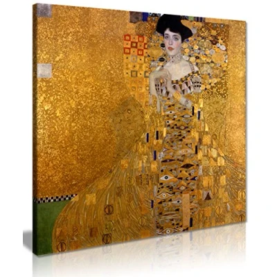 Image of Gustav Klimt Canvas Prints Adele Bloch Bauer I Art Large 20 x Inches