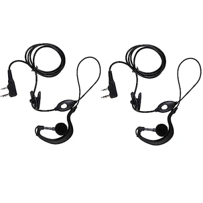 Image of Mengshen Baofeng Earpiece Headset Mic for BF 888S / 777S 666S UV 5R 5RA 5RE Two Way Radio Walkie Talkie (2 PCS), EJ01 2Pack