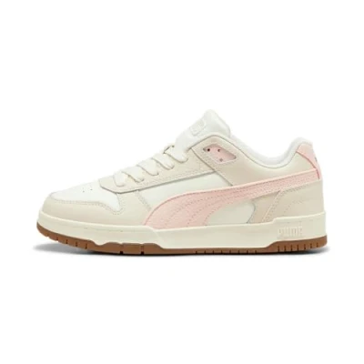 Image of PUMA Unisex RBD Game Low Sneaker, Alpine Snow Island Pink Frosted Ivory, 13 UK