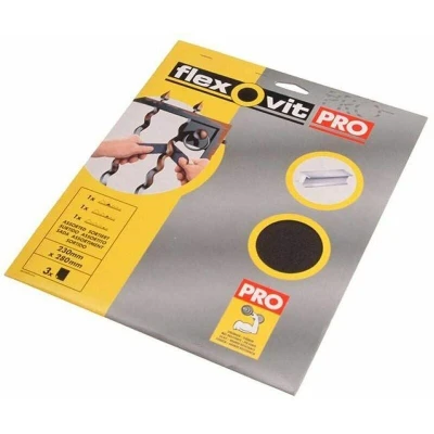 Image of Flexovit Emery Cloth Sanding Sheets 230 x 280mm Fine 100G (25) FLV58251