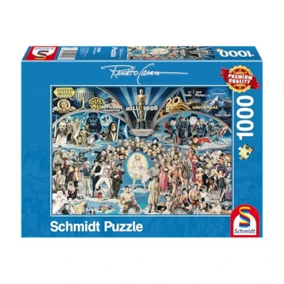 Image of Schmidt Renato Casaro: Hollywood 1,000 Pieces Adult Jigsaw Puzzle Ages 12+