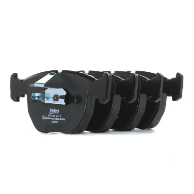 Image of 1163307, 1165227, 2157589, 2180419, 2229031 Brake pad set VALEO 301412 FIRST Front Axle excl. wear warning contact with anti squeak plate