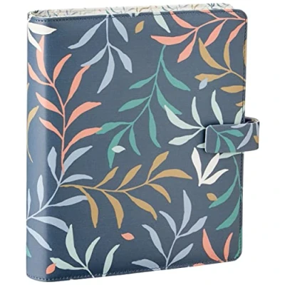 Image of Filofax A5 Botanical organiser blue