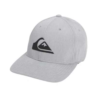Image of Quiksilver Men&#039;s Amped Up Hat Baseball Cap, Sleet Heather, S M