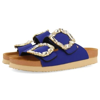 Image of GIOSEPPO Women&#039;s aderklaa Sandal, Blue, 6 UK