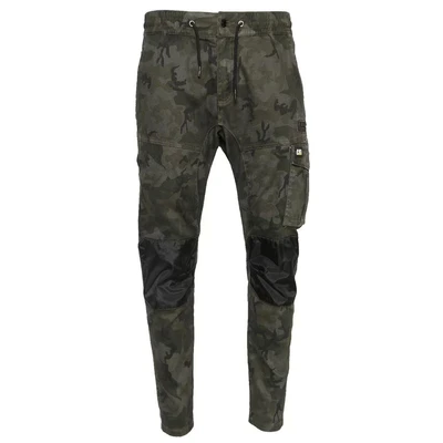Image of Caterpillar Men&#039;s Slim Fit Dynamic Cargo Hose Work Utility Pants, Night Camo, 32 W/34 L