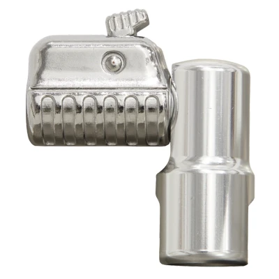 Image of Sealey 90 Angled Swivel Tyre Inflator Clip On Connector 1/4&quot;BSP(F)