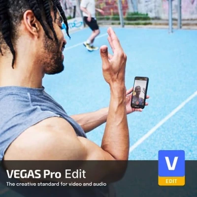 Image of VEGAS Pro Edit 21 The creative standard for video and audio editing software cutting editor Windows 10/11 PC 1 license