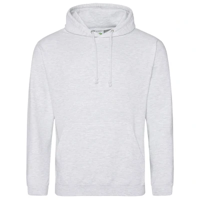 Image of AWDis Men&#039;s College Hoodie, Grey (Ash), Large