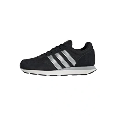 Image of adidas Women&#039;s Run 60s 3.0 Shoes, Core Black/Silver/Core White, 8 UK