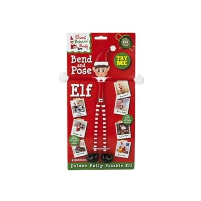 Image of Elves Behavin&#039; Badly Deluxe Bend &amp; Pose Elf Naughty Figure