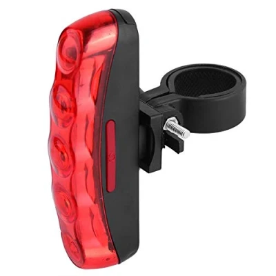 Image of Bike Taillight, Waterproof Cycling Safety Warning Taillights 5 LED Rear Lamp Back Light for Bicycle Night Riding Strobe Toysandgames Bicycles And Spare Parts