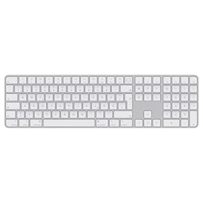 Image of MiNGFi TPU Keyboard Cover for Magic with Touch ID and Numeric Keypad Model A2520 (2021+) EU/ISO layout Transparent
