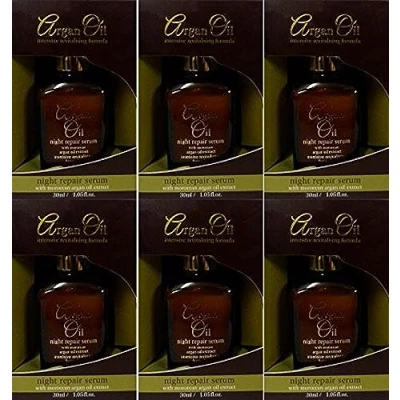 Image of SIX PACKS of Argan Oil Night Repair Serum 30ml