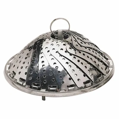 Image of KitchenCraft Stainless Steel Collapsible Steaming Basket 23cm