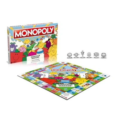 Image of Winning Moves MONOPOLY MONSIEUR MADAME Board game French version