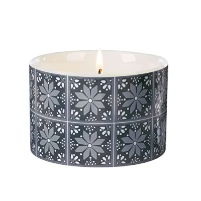 Image of Fired Earth by Wax Lyrical Medium Candle Silver Needle Tea