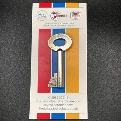 Image of Fire Brigade Products FB14 Genuine Large Yellow Padlock Key Pack of 1