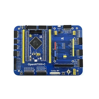 Image of Waveshare OpenH743I C STM32 Development Board Designed for STM32H743IIT6 Microcontroller Consists of the Mother and MCU Core Supports Further Expansion