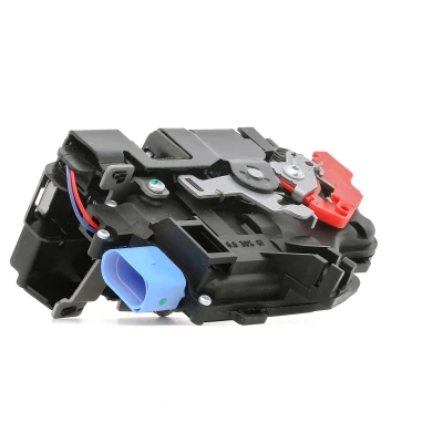 Image of 3D1837015AB Door Lock FEBI BILSTEIN 172113 with double sealing Left Front VOLKSWAGEN: Golf 5, Touran I, Touareg SKODA: Octavia II Hatchback
