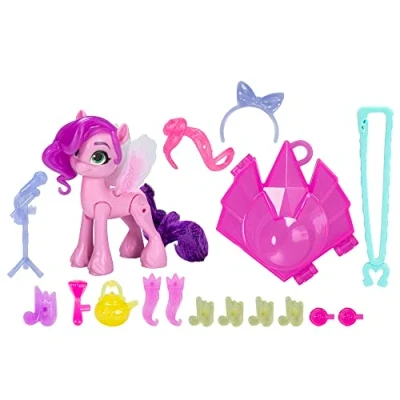 Image of My Little Pony Discover Your Sparkle Beauty Spot Magic Pipp Petals, 7.5 cm Large Hoof to Heart from 5, Multi, F5251
