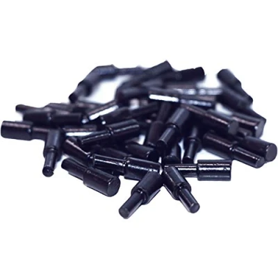 Image of Plug in Base Support Mini Drill Diameter 3 mm Galvanised Black Pack of 40