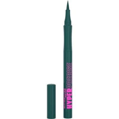 Image of Maybelline New York, Hyper Precise All Day Liquid Liner, Super Easy Liner for Skills &amp; Looks, No Slip Grip, Glide Tip, 30H Wear, Shade 730: Jungle