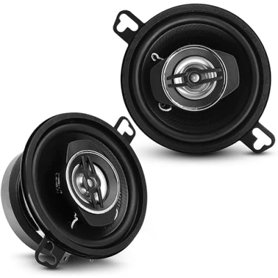 Image of Pyle 2 Way Universal Car Stereo Speakers 120W 3.5 Inch Coaxial Loud Pro Audio Speaker OEM Quick Replacement Component Vehicle Door/Side Panel Mount Compatible,PL31BK (Pair),Black