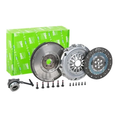 Image of 05A141671A, 05A141671F, 5A141671A, 5A141671F Clutch VALEO FULLPACK DMF (CSC) 837359 AUDI: A3 Sportback, Hatchback, TT Coupe, VOLKSWAGEN: Golf 5