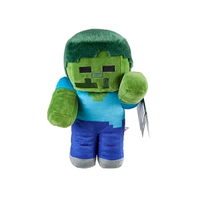 Image of Mattel Minecraft Basic Plush Character Soft Dolls, Video Game Inspired Collectible Toy Gifts for Kids &amp; Fans Ages 3 Years Old Up, HPB05