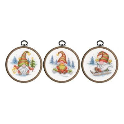 Image of Vervaco Mini Gnomes Kit Lot of 3