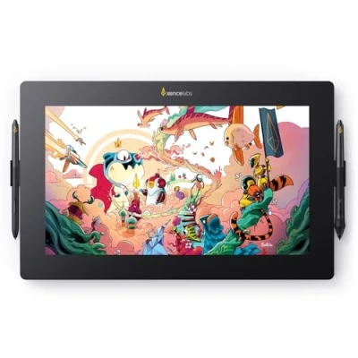Image of Xencelabs Pen Display 16 Essentials 4K OLED Professional Drawing Tablet with Screen 16&quot; Portable 2 Pens for Windows/macOS/Linux, Black