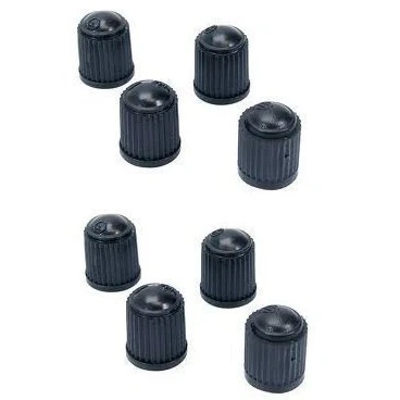 Image of Tyre Valve Dust Caps x8 (2 Packs Of 4)