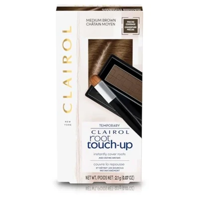 Image of Clairol Root Touch Up Concealing Powder, Medium Brown, 1 Count