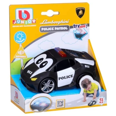 Image of BB Junior Lamborghini Police Sound &amp; Light, 81206